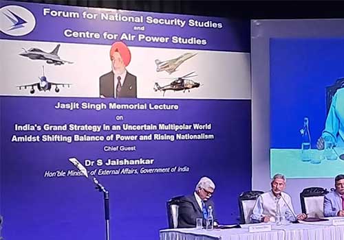 Drones & SILOED Thinking” Find a Mention in Dr S Jaishankar’s Address